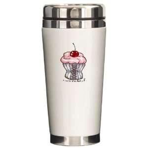  Sexy Cupcake Funny Ceramic Travel Mug by  