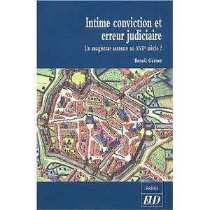   assassin au 17e siecle ? (9782905965936) Benoît Garnot Books