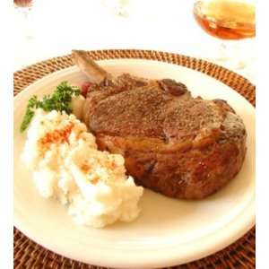 Two 20 oz. Prime Bone In Ribeye Steaks  Grocery & Gourmet 