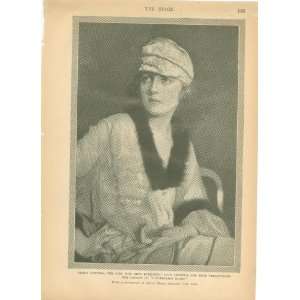 1919 Print Actress Peggy Hopkins 
