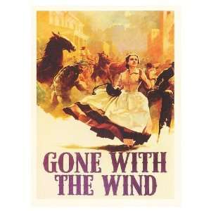 Gone with the Wind Movie Poster, 11 x 15.5 (1939) 