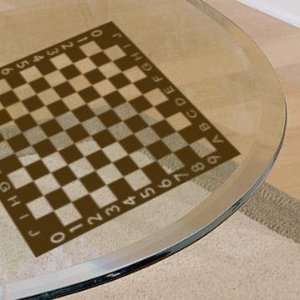  Brown Gameboard Table Decal