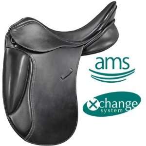  PDS Showtime XCH Dressage Saddle in Smooth Leather 17, AMS 