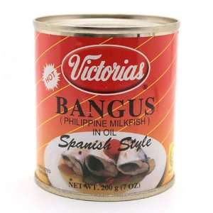 Victorias Bangus in Oil, Spanish Style 200g  Grocery 