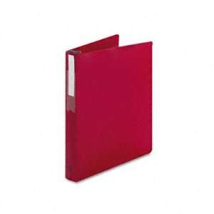  Hanging File Poly Ring Binder   1in Capacity, Red(sold in 