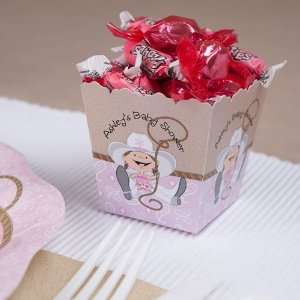   Cowgirl   Personalized Candy Boxes for Baby Showers 