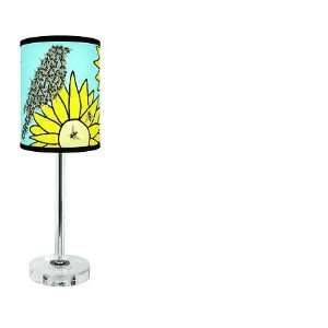  Bird and Flower Lamp 