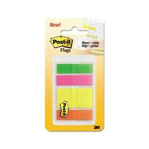 Post it® Flags MMM 683HFMULTI HIGHLIGHTING FLAGS, BRIGHT COLORS, 75 1 
