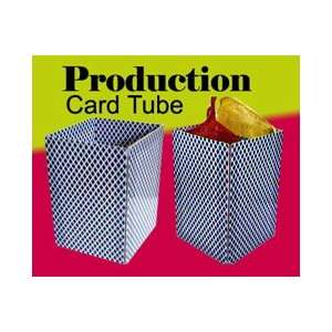   Card Tube Silk Magic Trick Appear Disappear 
