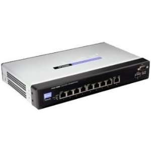  Cisco SPS208G G5 8port 10 / 100 + 2 Port Gigabit Sp Switch 