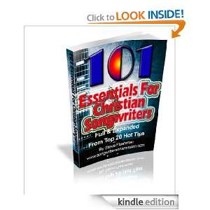 101 Essentials For Christian Songwriters Steve Flashman  