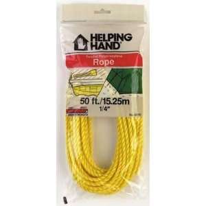  Helping Hands 60060 Twisted Polypropylene Rope, Yellow (3 