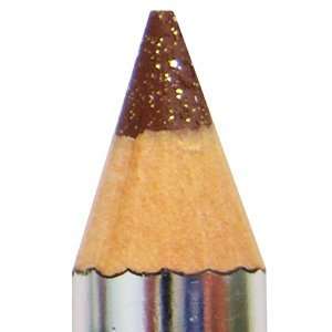 Sparkly Brown Eyeliner Pencil with Silver Glitter Makki 