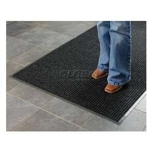  Deep Cleaning Ribbed 3 Foot Wide Roll Mat Charcoal 