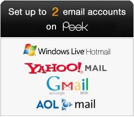 Peek Mobile Email Device   Gray