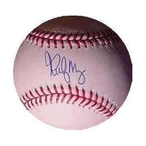  Rudy May autographed Baseball