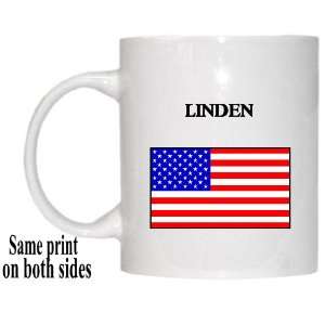  US Flag   Linden, New Jersey (NJ) Mug 