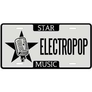  New  I Am A Electropop Star   License Plate Music