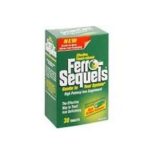   Sequels High Potency Iron Supplement Tablets   30 Unit   Dose 3 Pack
