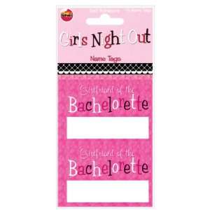  Girls Night Out Bachelorette Name Tags Health & Personal 