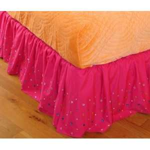  Rhinestone Bed Skirt