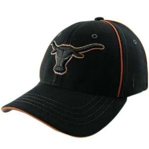    Zephyr Texas Longhorns Black Abyss Zfit Hat