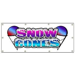   SIGN sno cone sno kones signs stand water ice Patio, Lawn & Garden