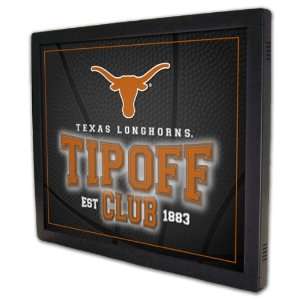  Texas Longhorns Tipoff Club Backlit Team Panel Sports 