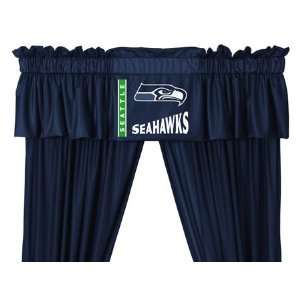  NFL Seattle Seahawks   5pc Jersey Drapes Curtains and 