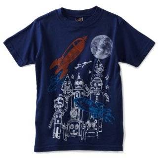Charlie Rocket Boys 2 7 Robot Party Tee by Charlie Rocket