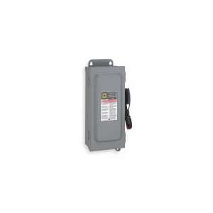 SQUARE D HU366AWK Safety Switch,Non Fusible,3PST,600A,600V 