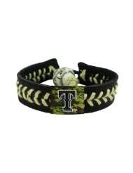 MLB Texas Rangers Camouflage Baseball Bracelet