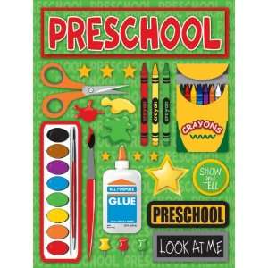  Reminisce Making The Grade 3 Dimensional Preschool Sticker 