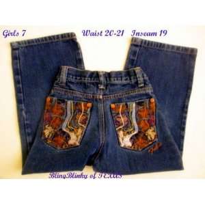   Denim Pants Size 7 Fancy Pockets Little Bluejeans 