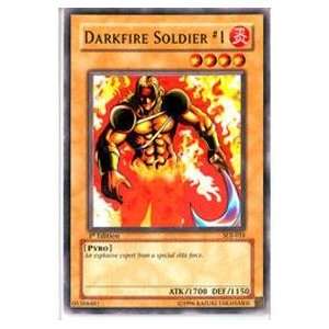  Yu Gi Oh   Darkfire Soldier #1   Starter Deck Joey   #SDJ 