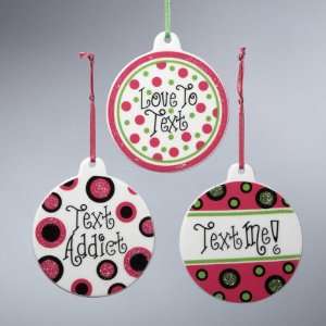  Club Pack of 12 Tween Christmas Text Message Addict 