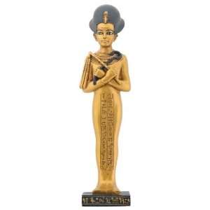  YTC SUMMIT 7832 Gold Shawabty of Tut with Crown Egyptian 