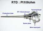 RTD(resistance temperature detect)with head Pt100ohm Probe Sensor PT1 
