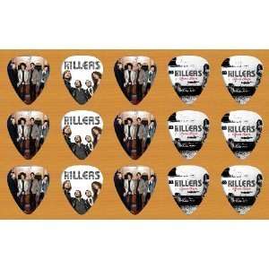  The Killers Double Sided Premium Guitar Picks x 15 Medium 