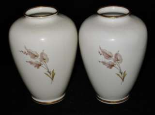 Pair of Vases by Alka SILVANA, Germany Bavaria, 6Tall  