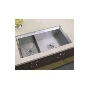  Kohler K 3389 H Poise Undrcountr Dbl Basin Kitchen Sink 