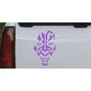  5.5in X 8.5in Purple    Star Wars Darth Maul Car Window 
