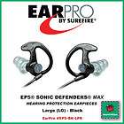 LARGE_BLACK_SO​NIC DEFENDERS MAX HEARING PROTECTION_SUR​EFIRE 