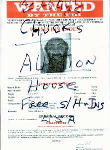 Usama Bin Laden 911 Terrorist Leader copy of Wanted By Fbi Poster 3/29 