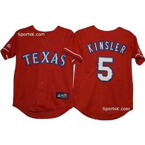  Ian Kinsler Texas Rangers Youth Jerseys (Size 6 8) Sports 