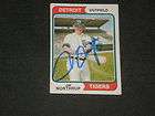 JIM NORTHRUP 1968 TOPPS SIGNED CARD #78 TIGERS DEC.  
