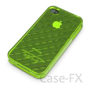  Case FX Flex Cube Case for iPhone 4, 4S   Electric Lime 