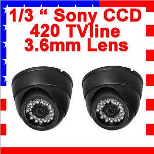 Security Surveillance CCTV Wideangle Sony CCD Camera  