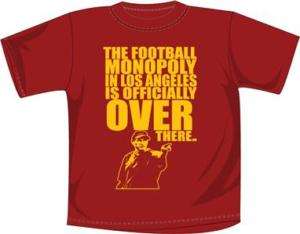 USC t shirt Monopoly in LA over there apparel football  