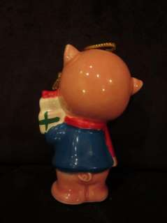 Looney Tunes Vintage Christmas ornament 1977 Porky Pig  